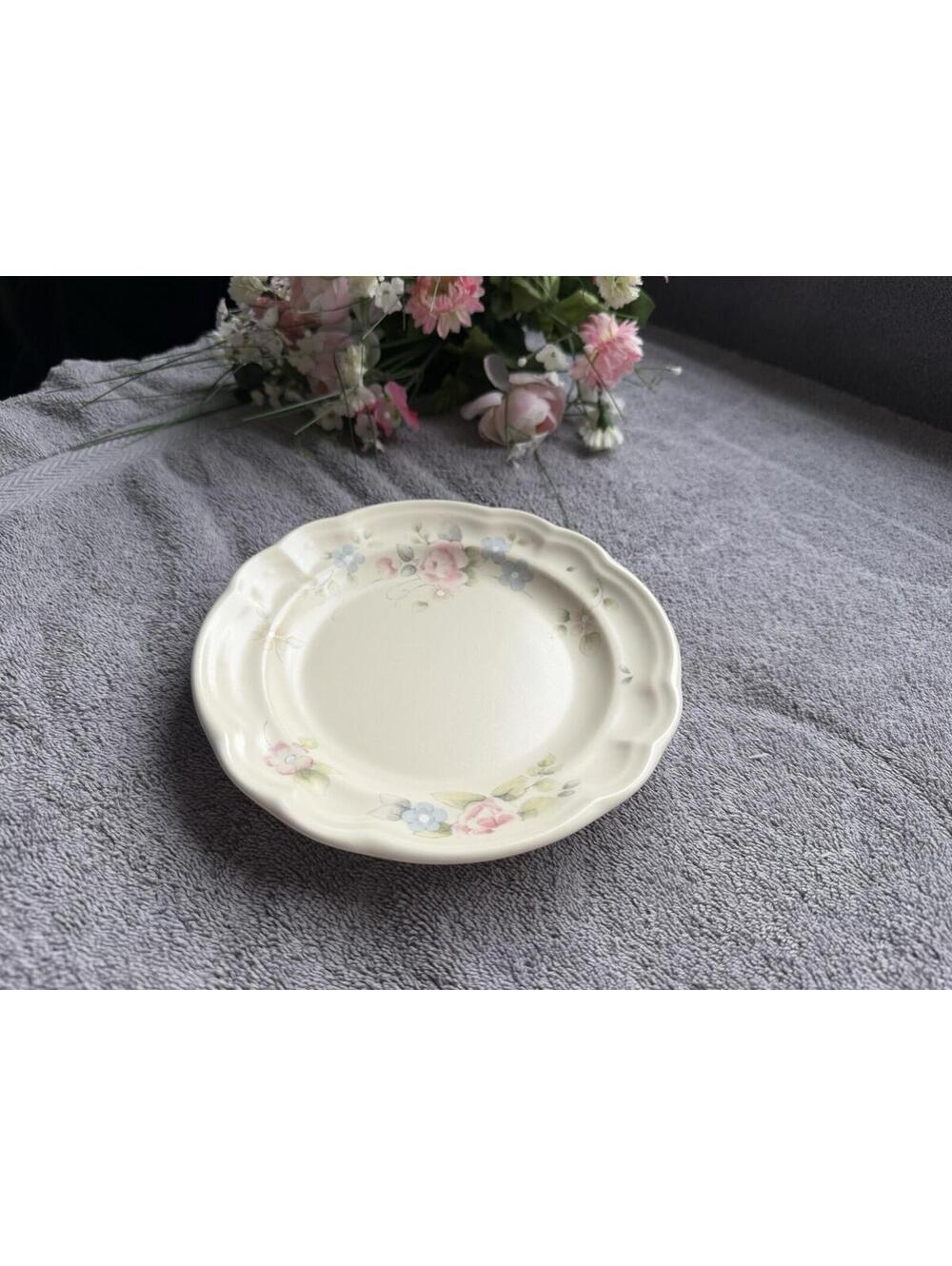 Pfaltzgraff Tea Rose 7 Inch Dessert Plate - Sold As Each - 4 Available